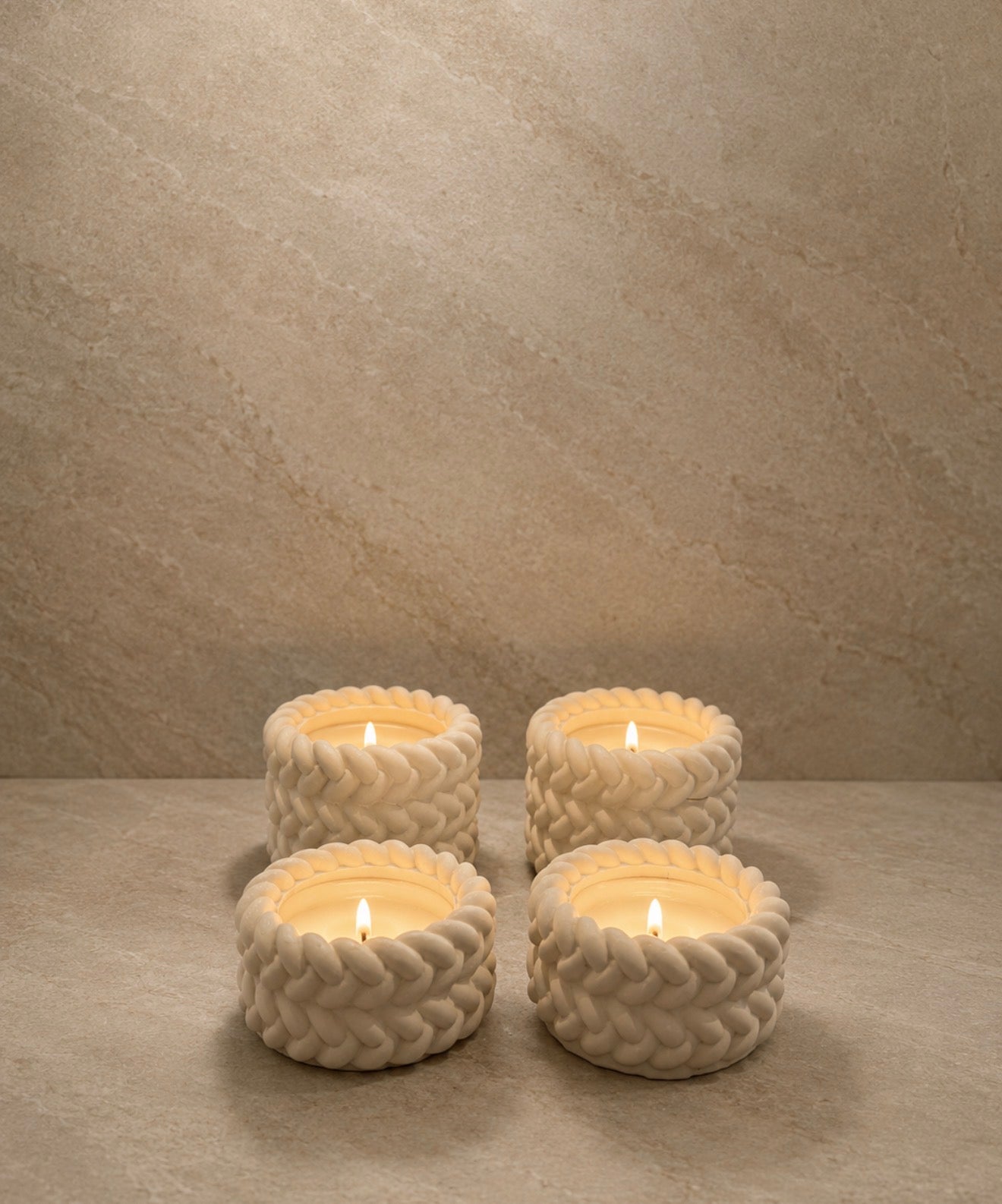Shabbat Candle set of 4