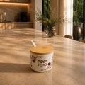 Bamboo Honey Pot with Spoon