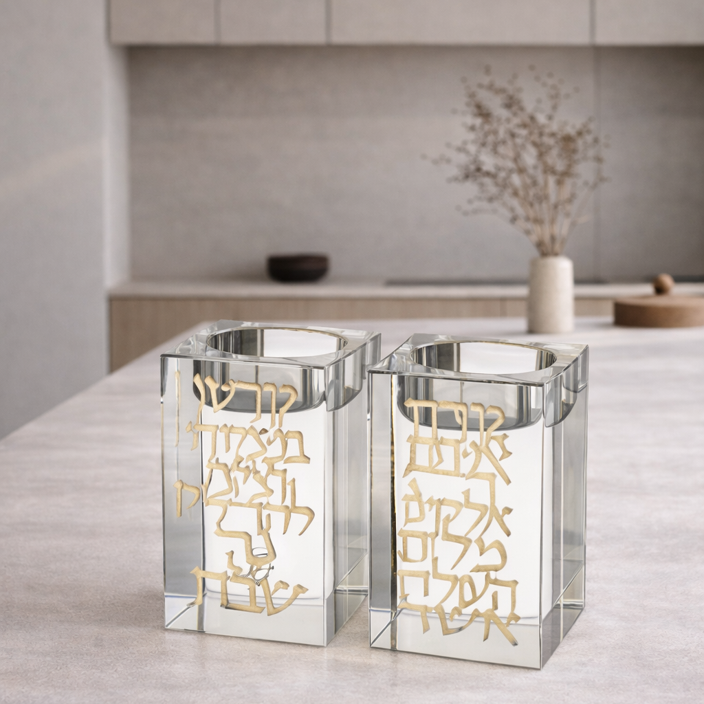 Crystal Candlesticks