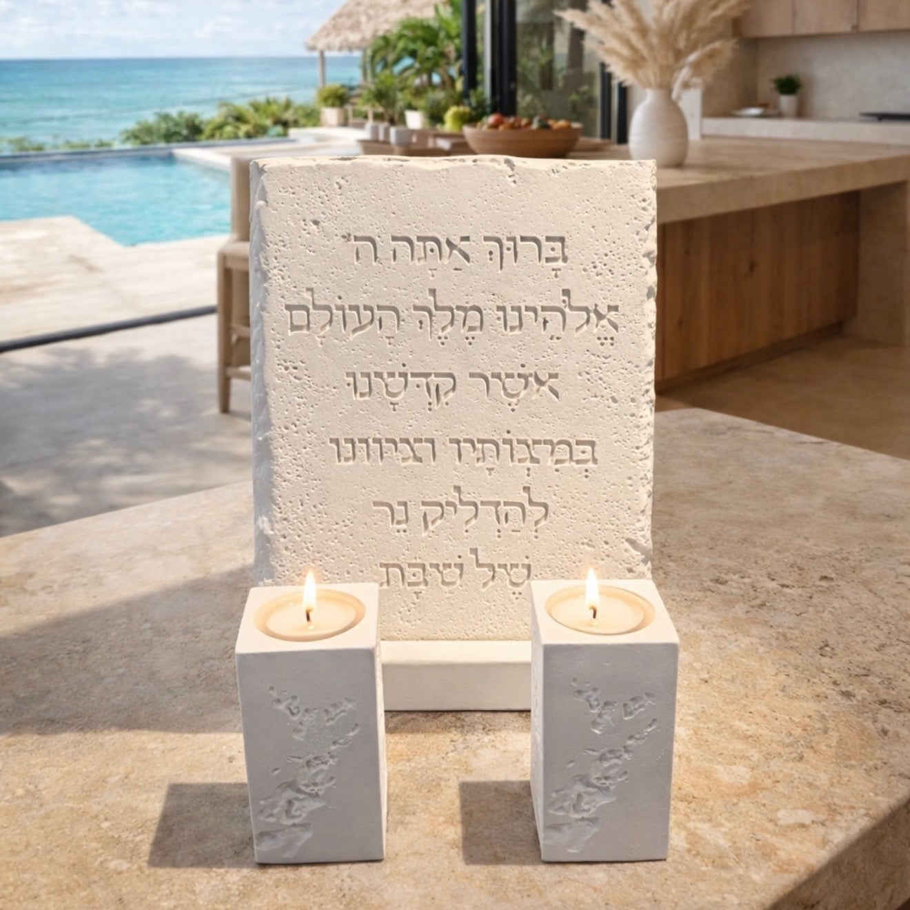 Candle lighting set