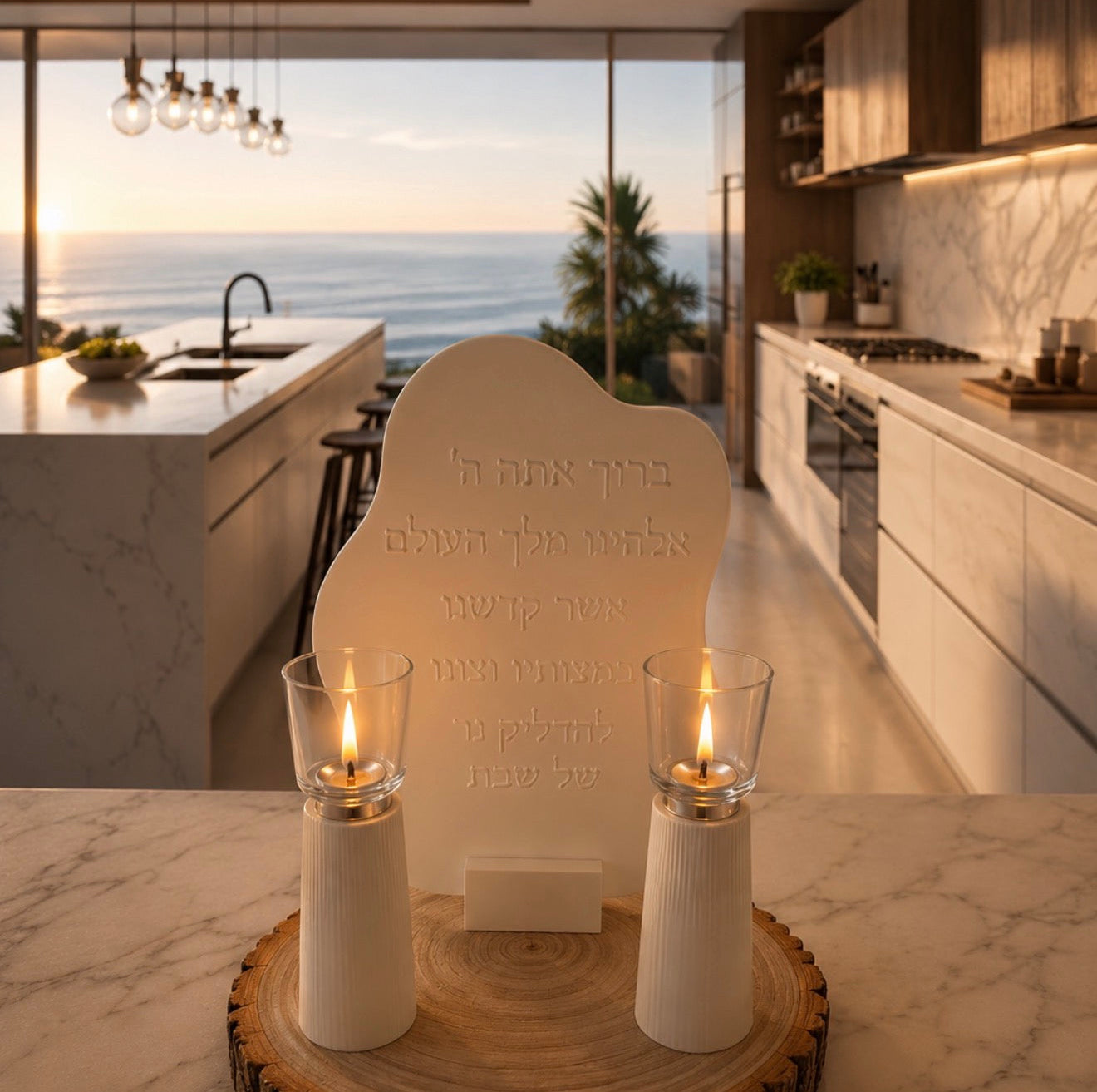 Candle lighting set