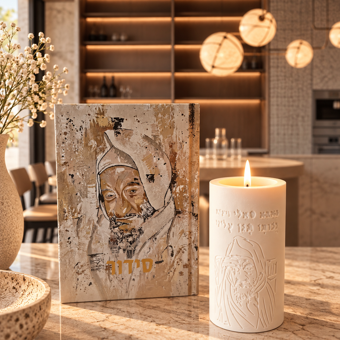 Baba Sali Siddur & Memorial Candle