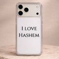 iPhone Case – I love Hashem
